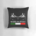 Plush and stylish Alfa Romeo pillow featuring the iconic Italian car brand