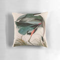 Vintage illustration of a great blue heron by John James Audubon, a classic bird artwork for nature and bird lovers.