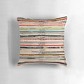 A blue and white throw pillow featuring the iconic Blue Note Records logo and design, perfect for jazz music and record collector enthusiasts.