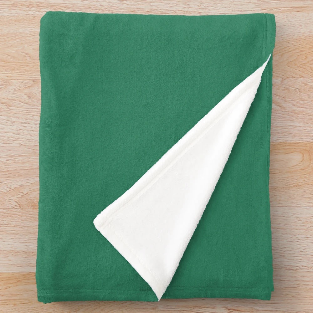 Vintage-style plush blanket with athletic sports design featuring Ocean City, New Jersey imagery