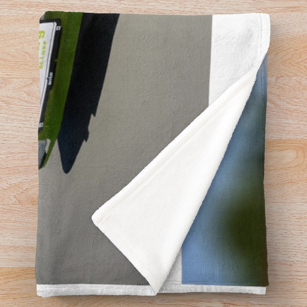Wartburg 353 vintage car plush blanket