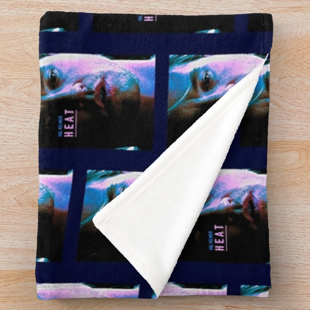 Vintage Heat Cinema Movie Plush Blanket Throw