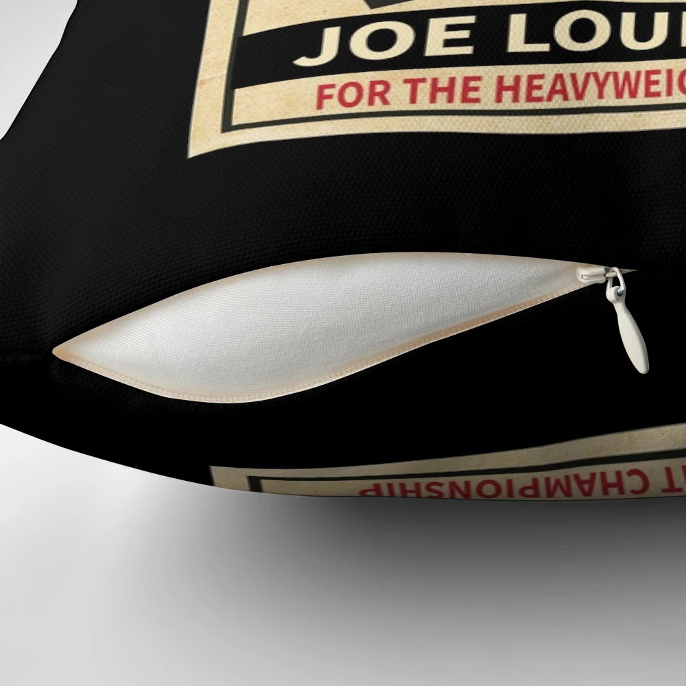 Vintage-style pillow featuring a goalie fight between the Detroit Red Wings and Colorado Avalanche, incorporating the focus keywords "goalie fight" and "red wings vs avalanche".