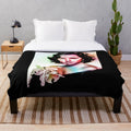 Vintage Hollywood Cinema Art Elizabeth Taylor Plush Blanket