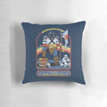 Vintage-style 'You're Killing It' pillow with an executioner and axe design, perfect for dark humor and medieval fantasy fans.