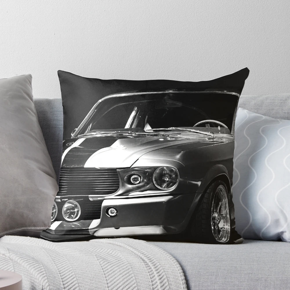 1967 Ford Mustang Shelby GT 500 Pillow