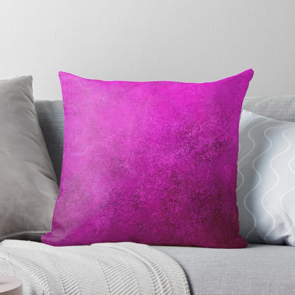 Decorative pillow with an abstract, vintage-inspired background texture