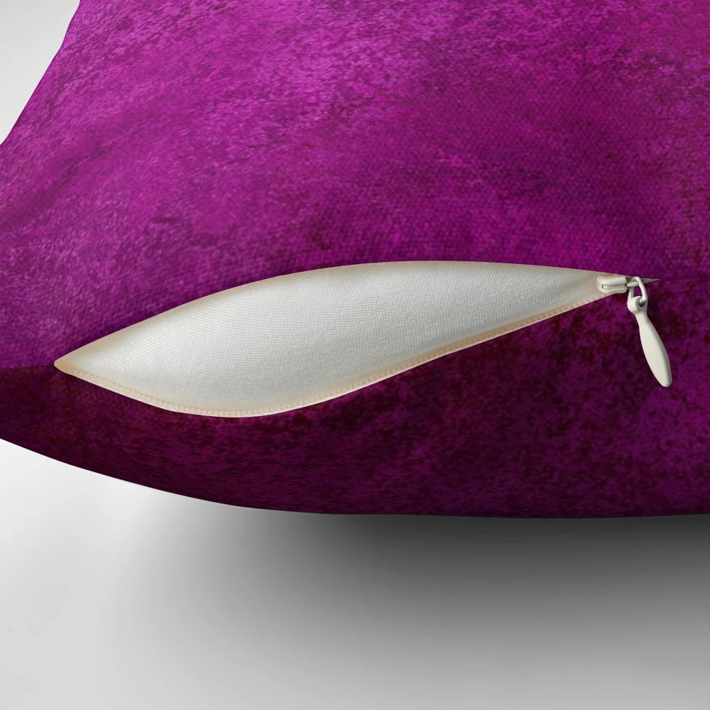 Decorative pillow with an abstract, vintage-inspired background texture