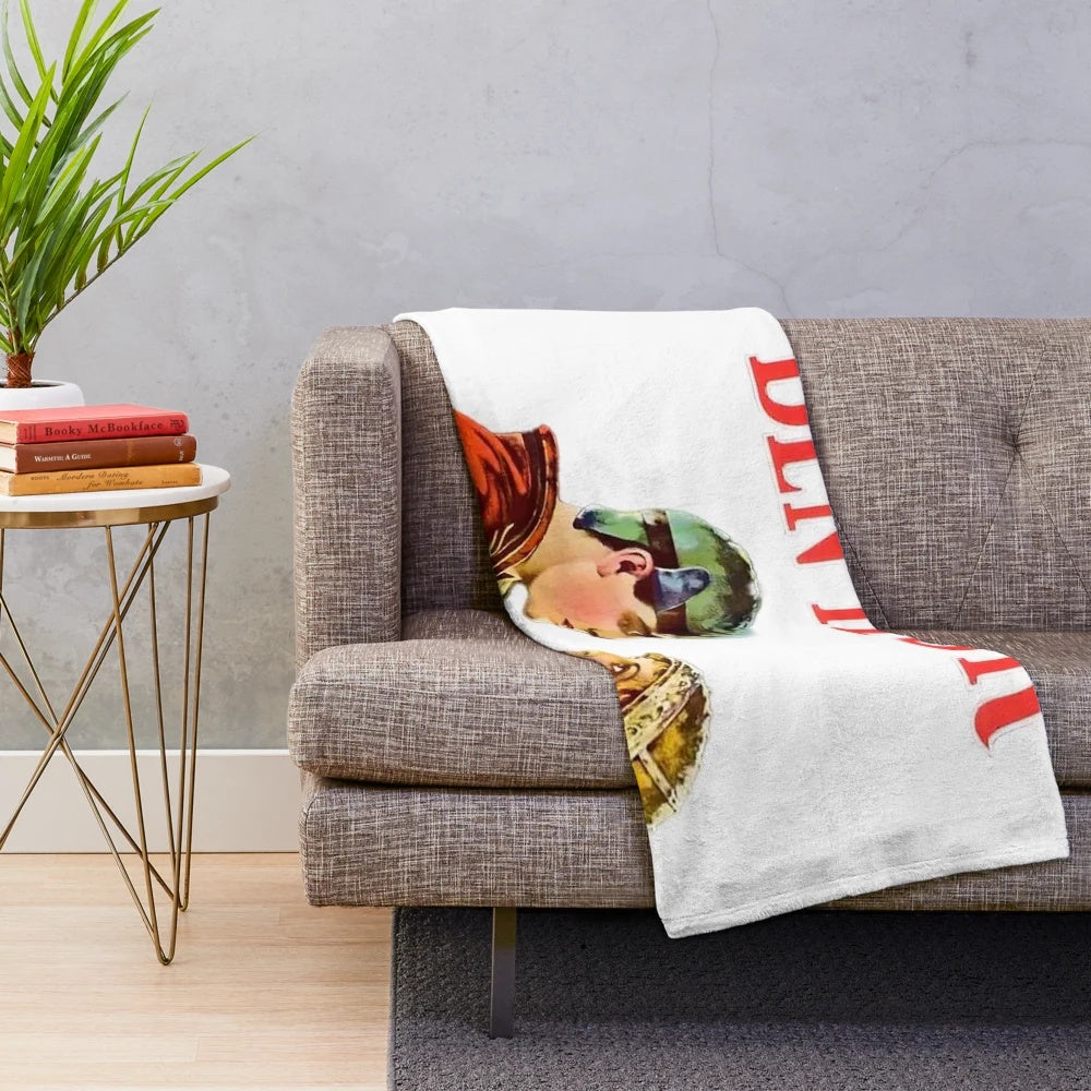 Cozy Ben-Hur 1922 plush blanket for vintage cinema lovers