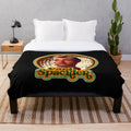 Caddyshack plush blanket featuring iconic characters and scenes from the classic comedy movie