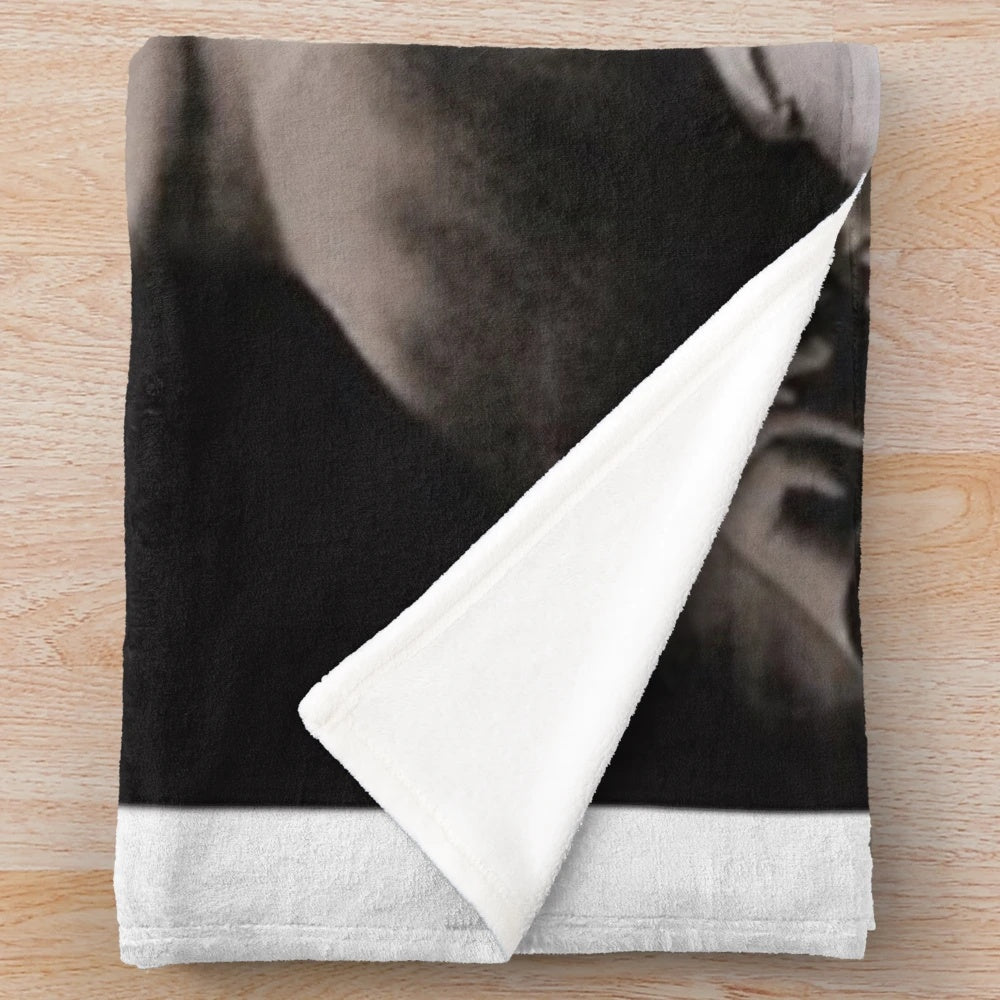 Casablanca movie-themed vintage-style plush blanket