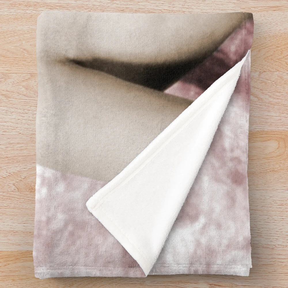 Clara Bow Plush Blanket - Vintage-Inspired Hollywood Cinema Throwback