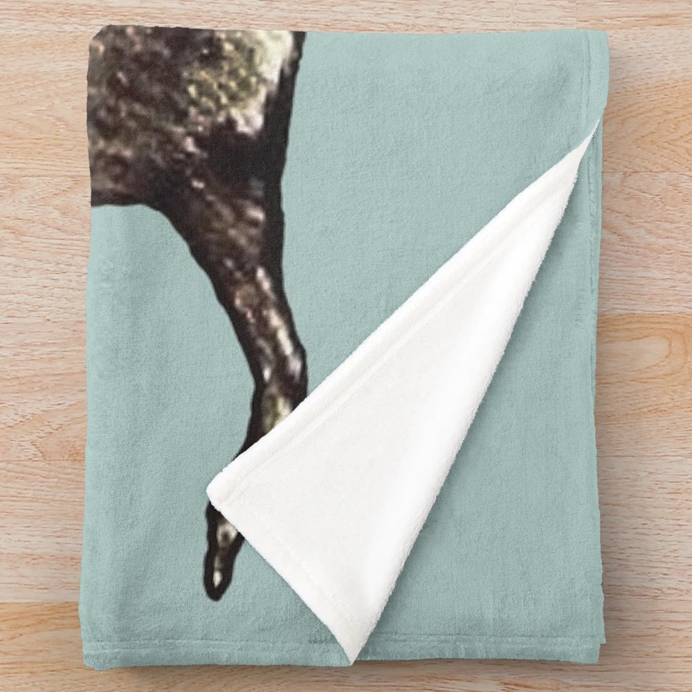 Cecil Aldin-Inspired Deerhound Plush Blanket