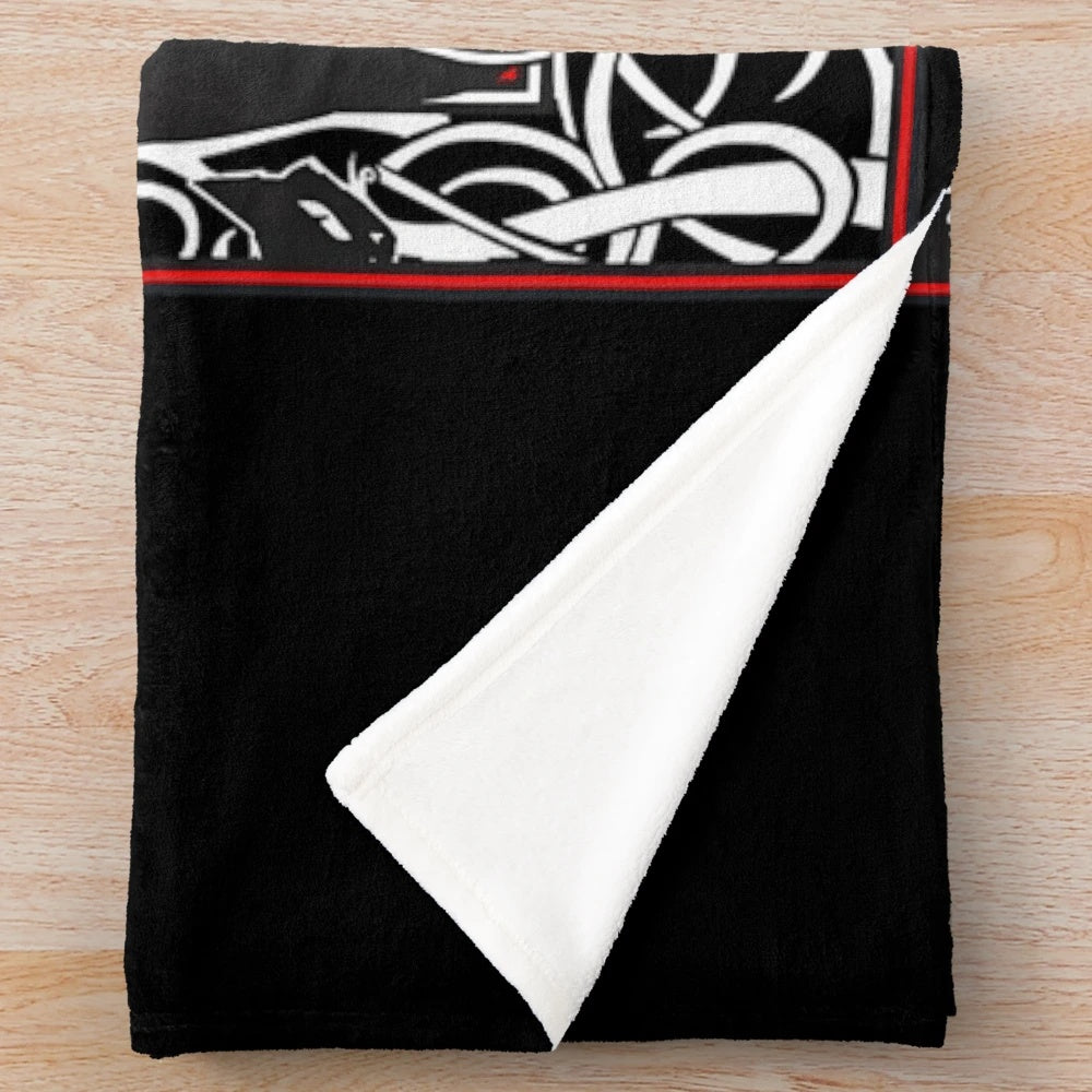 Vintage-inspired Emily anime manga themed plush blanket