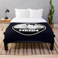 Vintage-inspired Heidi plush blanket with a soft, cozy, and cute design