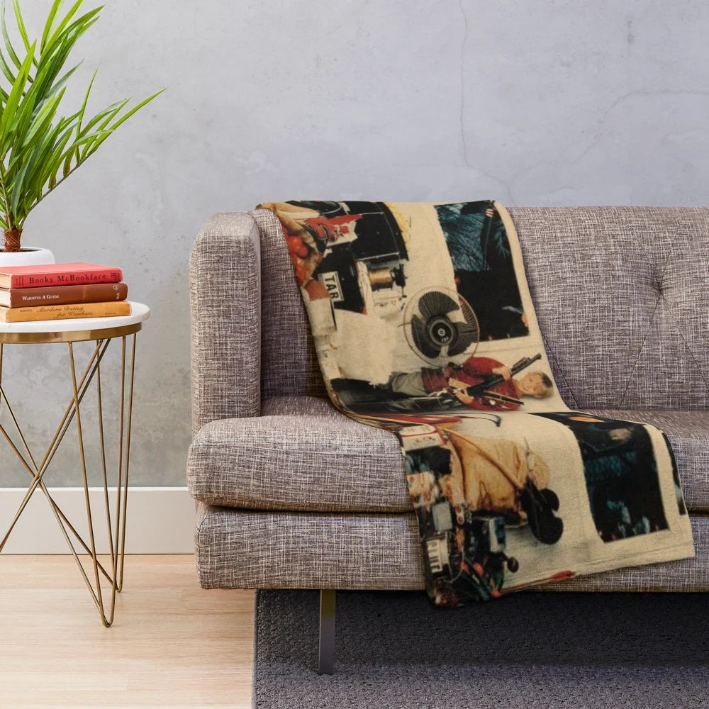 Vintage-Inspired Home Alone (1990) Movie Plush Blanket