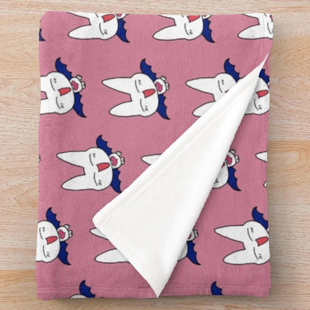 Vintage-inspired Kodocha Sana Kurata Babbitt plush blanket