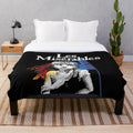 Vintage-inspired Les Miserables themed plush blanket