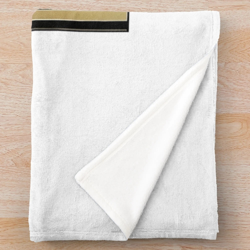 Metropolis plush blanket featuring vintage science fiction movie inspired design