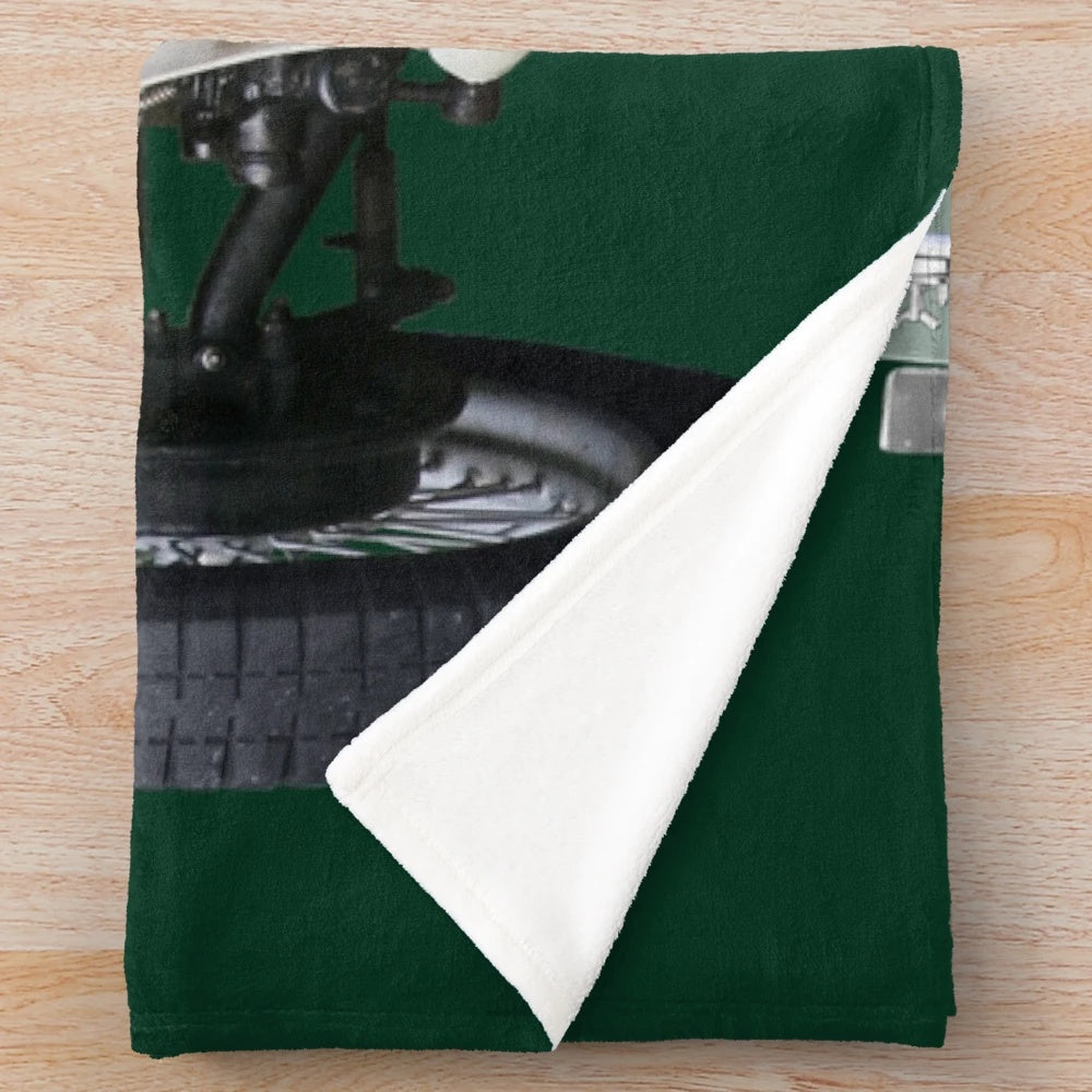 MG TC Classic Car Plush Blanket
