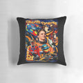 Oversized graphic pillow featuring a vintage-style design with the name and logo of Formula 1 driver Oscar Piastri and the McLaren F1 team.