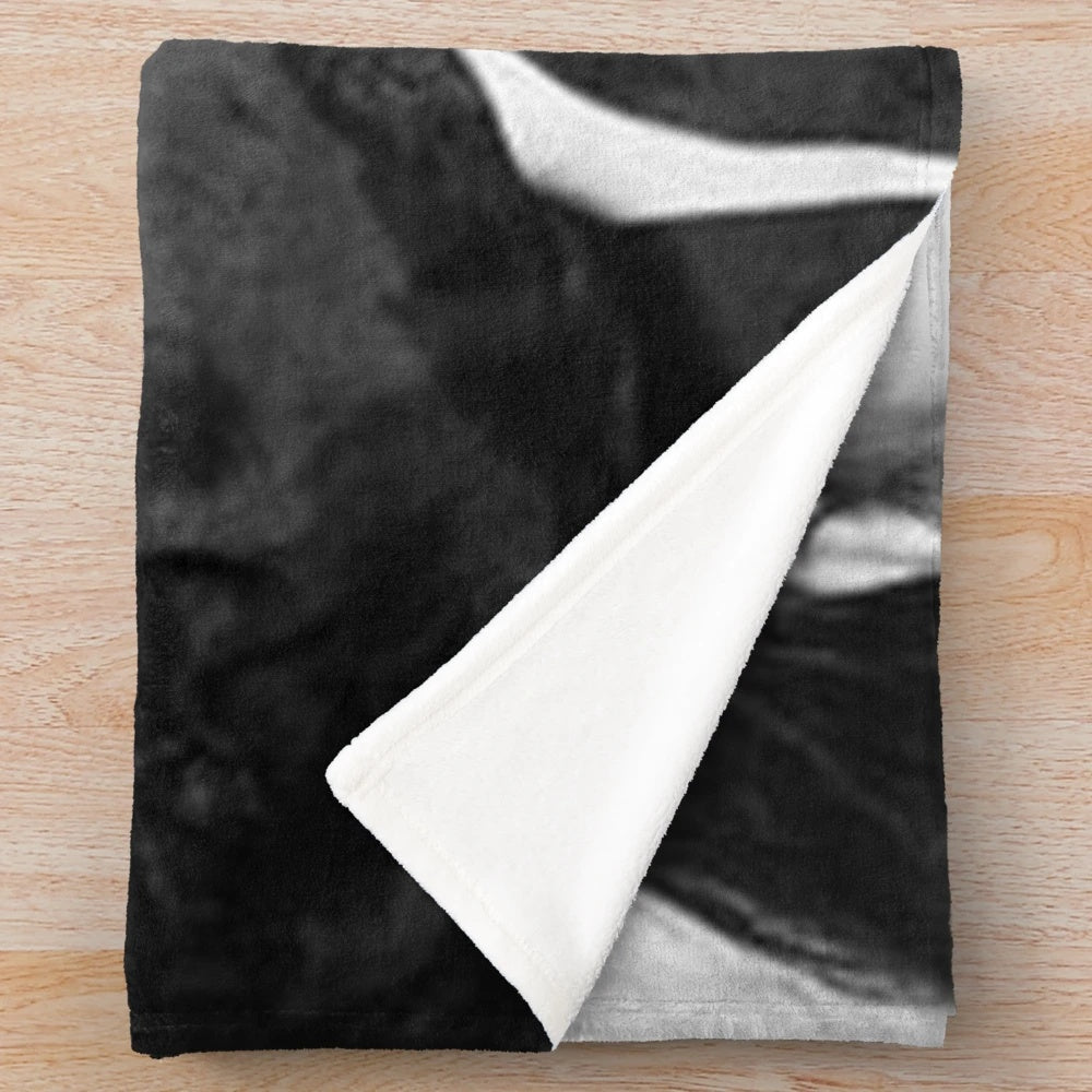 Patti Smith Plush Blanket with Vintage Poster Inspired Design