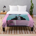 Vintage-Inspired Boa Plush Blanket