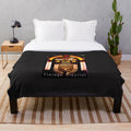 Vintage-inspired plush blanket featuring a classic Wurlitzer jukebox and retro music playlist