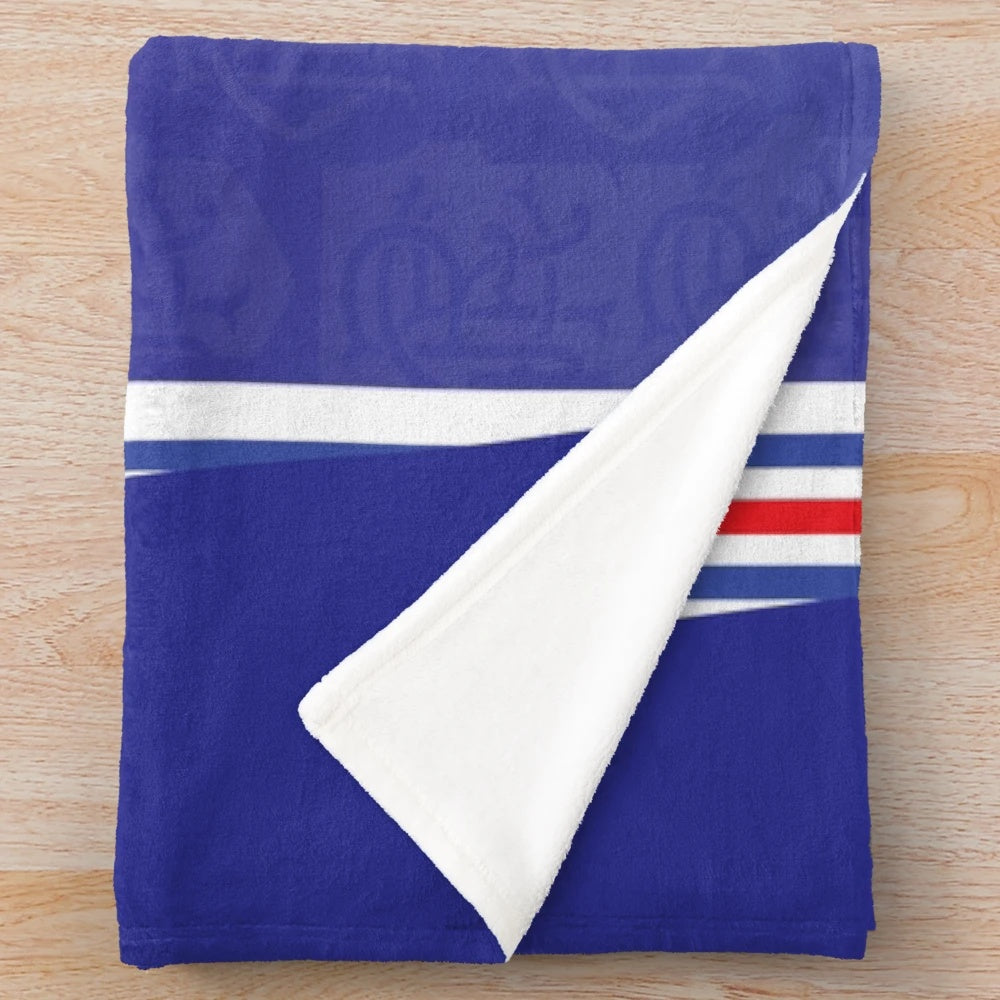 Retro Rangers FC 1999-97 Home Shirt Plush Blanket