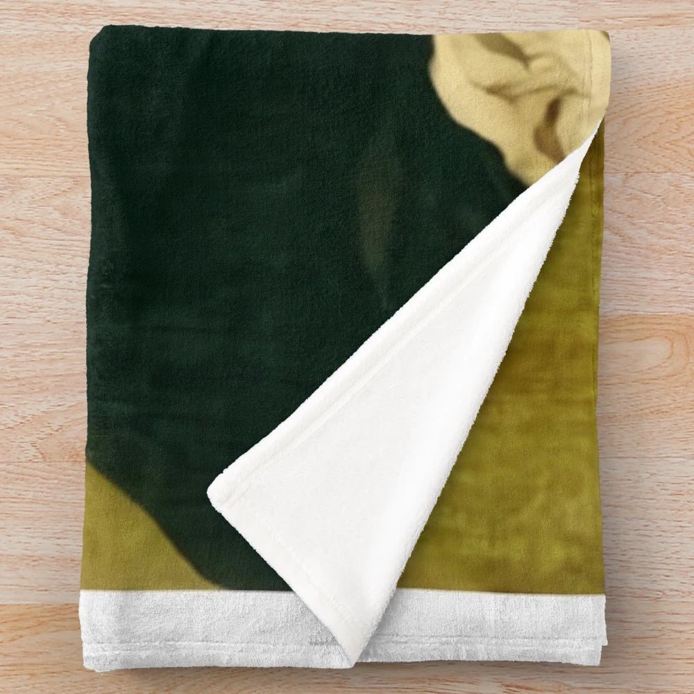 Vintage-Inspired Richard Wagner Plush Blanket