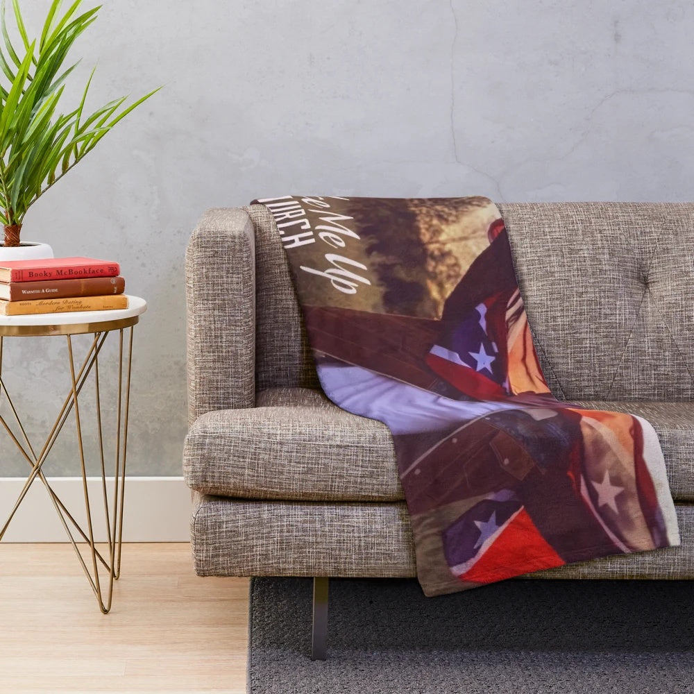 Ryan Upchurch Plush Blanket - Soft and Cozy Vintage-Style Blanket