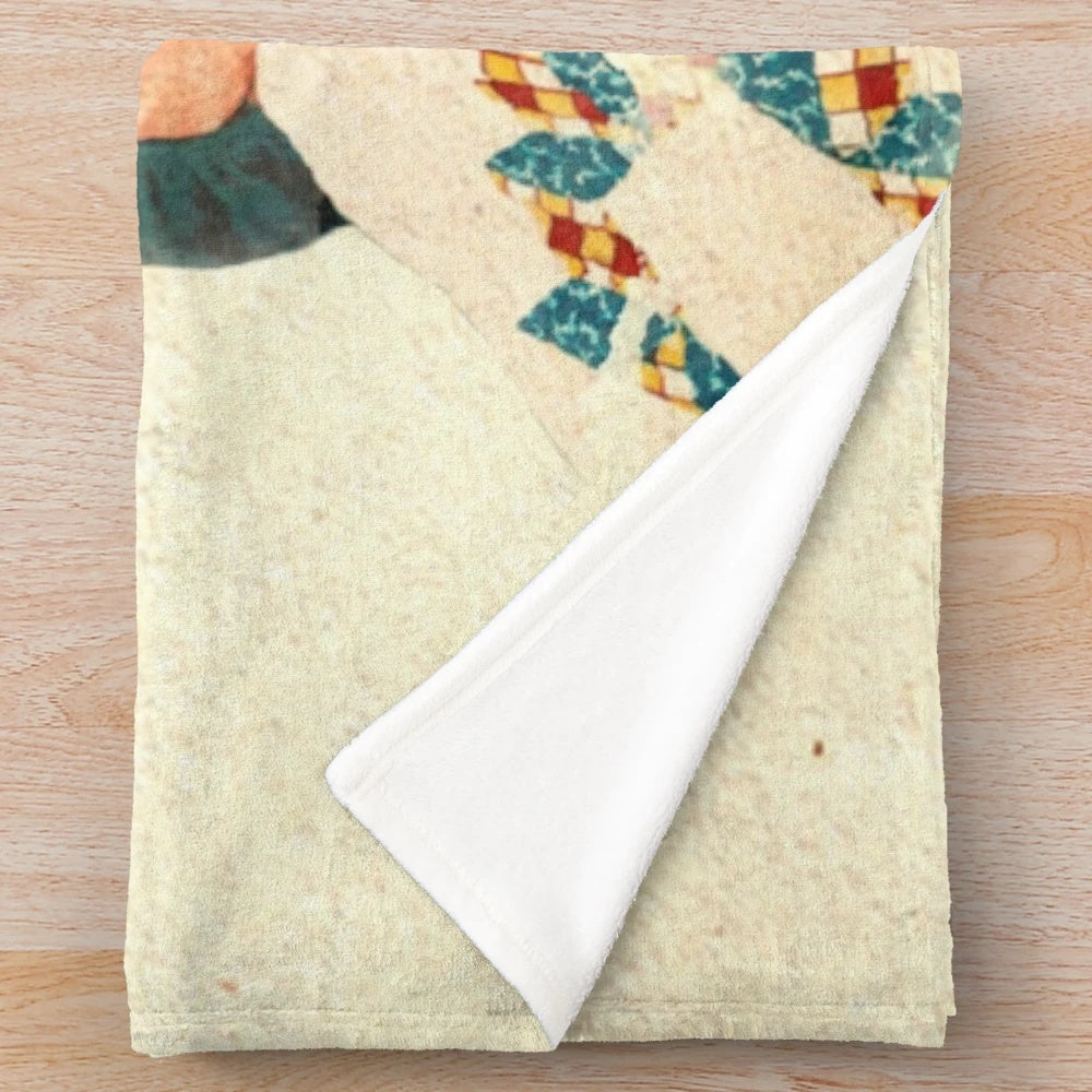 Seven Brides for Seven Brothers movie-themed plush blanket