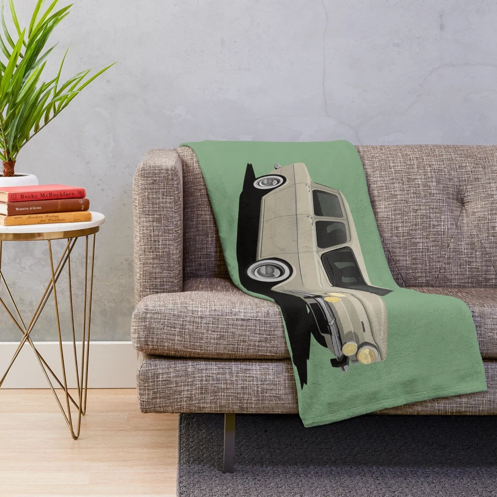 Cozy Simca 1000 Plush Blanket in Beige