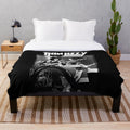 Cozy plush blanket featuring the iconic Thin Lizzy band logo