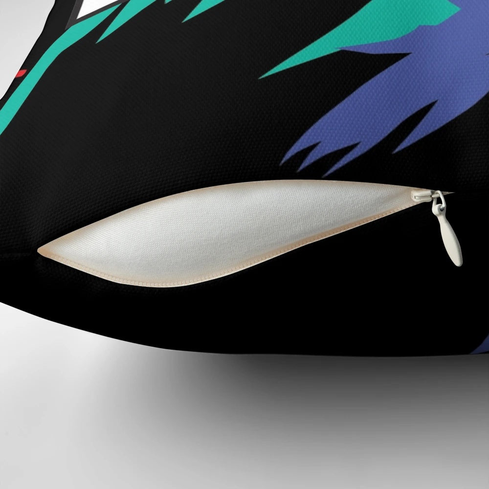 Vintage JDM drift-inspired pillow featuring Nissan, Toyota, and Skyline designs