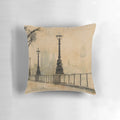 Vintage photo of a London landmark, with a grunge, old-style texture