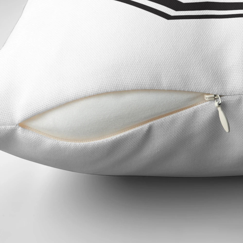 Vintage MG logo pillow featuring the iconic British sports car design