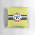 Vintage Newcastle away jersey 1996-1997 printed on a comfortable pillow for Toon Army fans