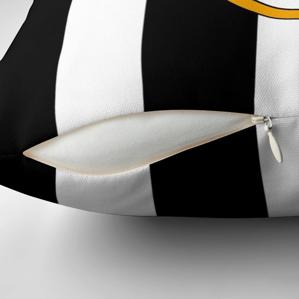 Vintage NUFC 95-97 Home Shirt Pillow - Retro Newcastle United Football Memorabilia