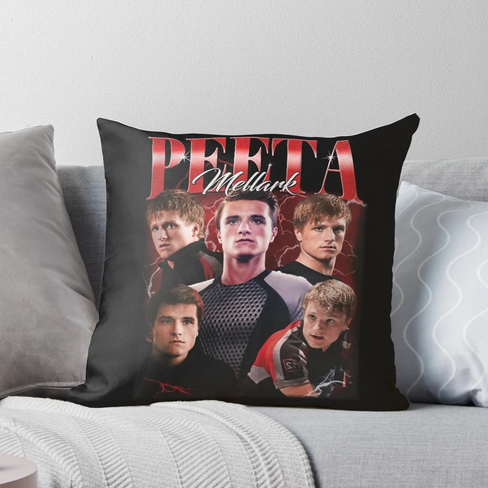 Vintage Peeta Mellark Pillow from The Hunger Games: Ballad of Songbirds and Snakes