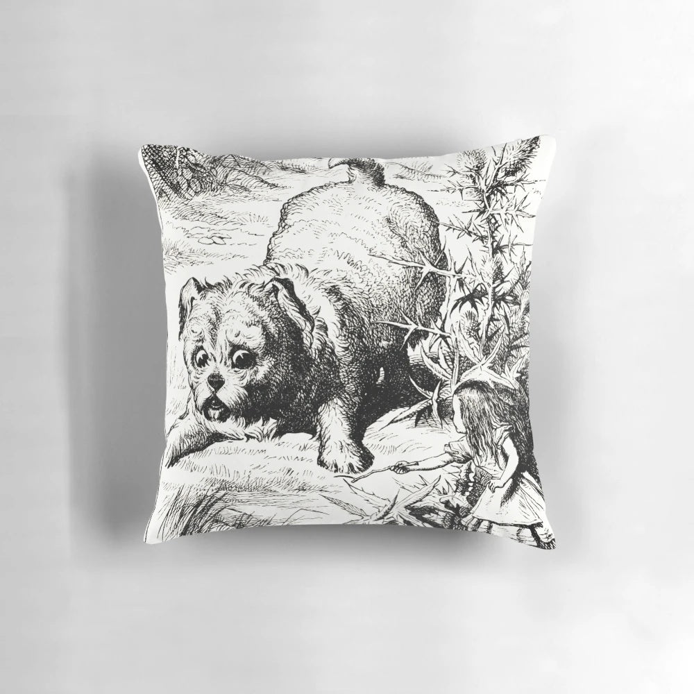 Vintage puppy pillow, an antique and historic collectable item from classic films and movies