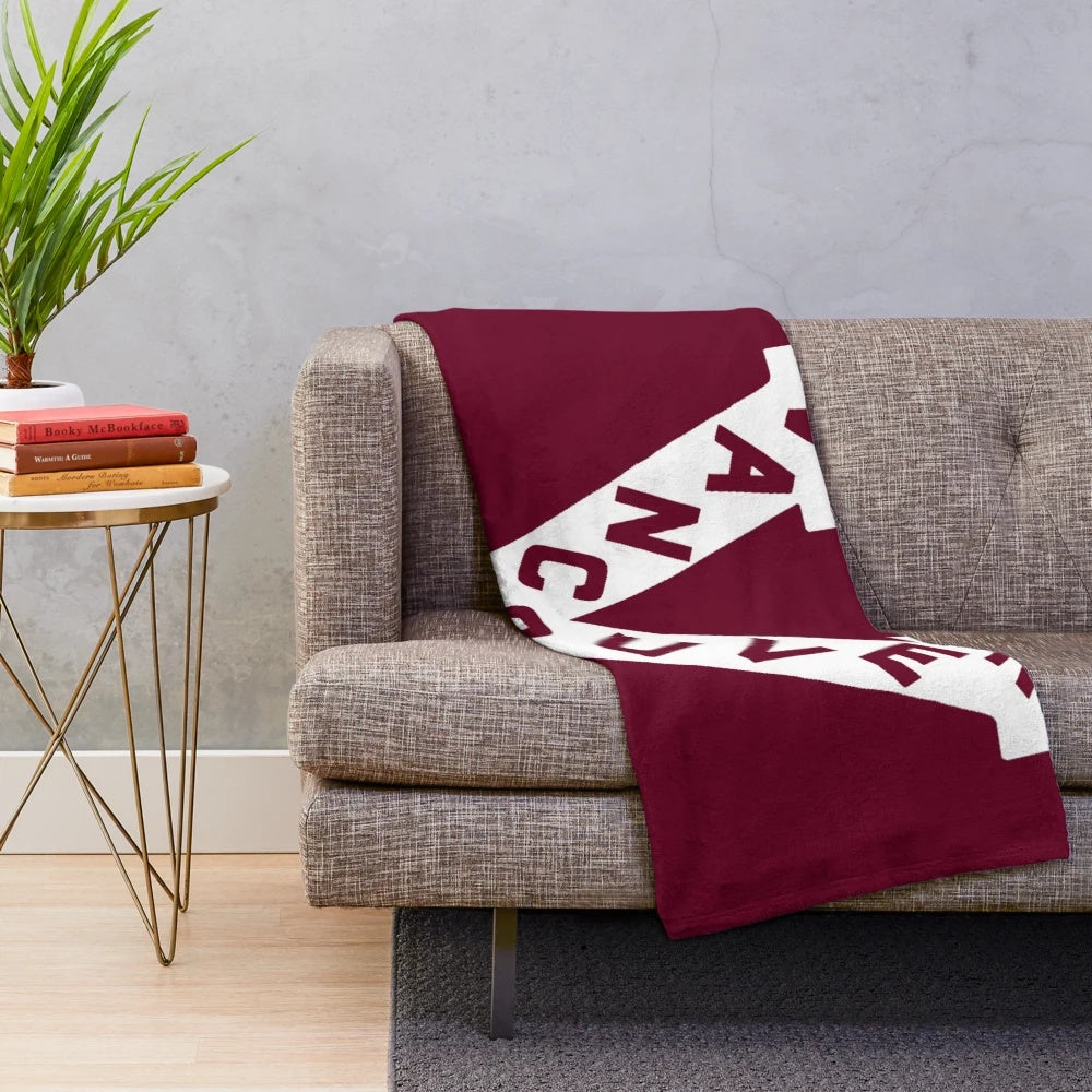 Vintage Retro Millionaires Hockey Plush Blanket