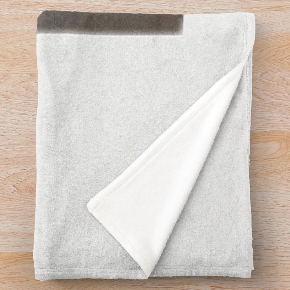 Vintage retro plush blanket featuring graphic design inspired by Frank Ocean album art