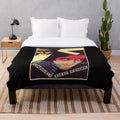 Vintage Soviet cinema posters printed on a soft, plush throw blanket
