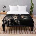 Vintage style Casablanca movie plush blanket