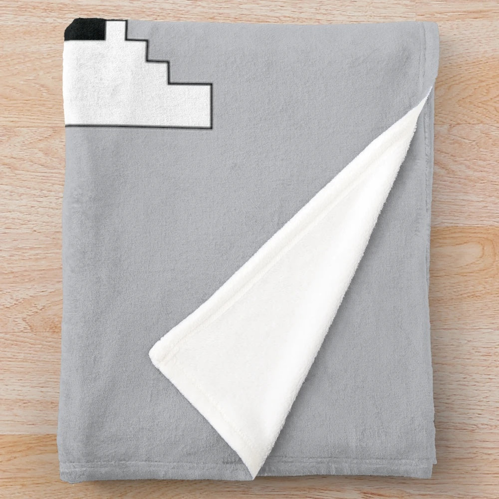 Tecmo Bowl inspired plush blanket featuring classic 90s video game graphics
