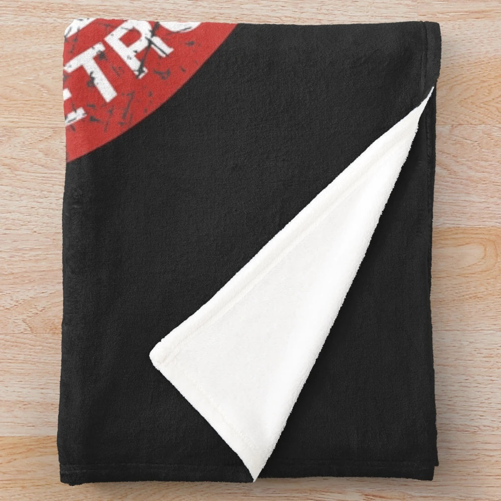 Vintage Texaco Oil Company Classic Plush Blanket