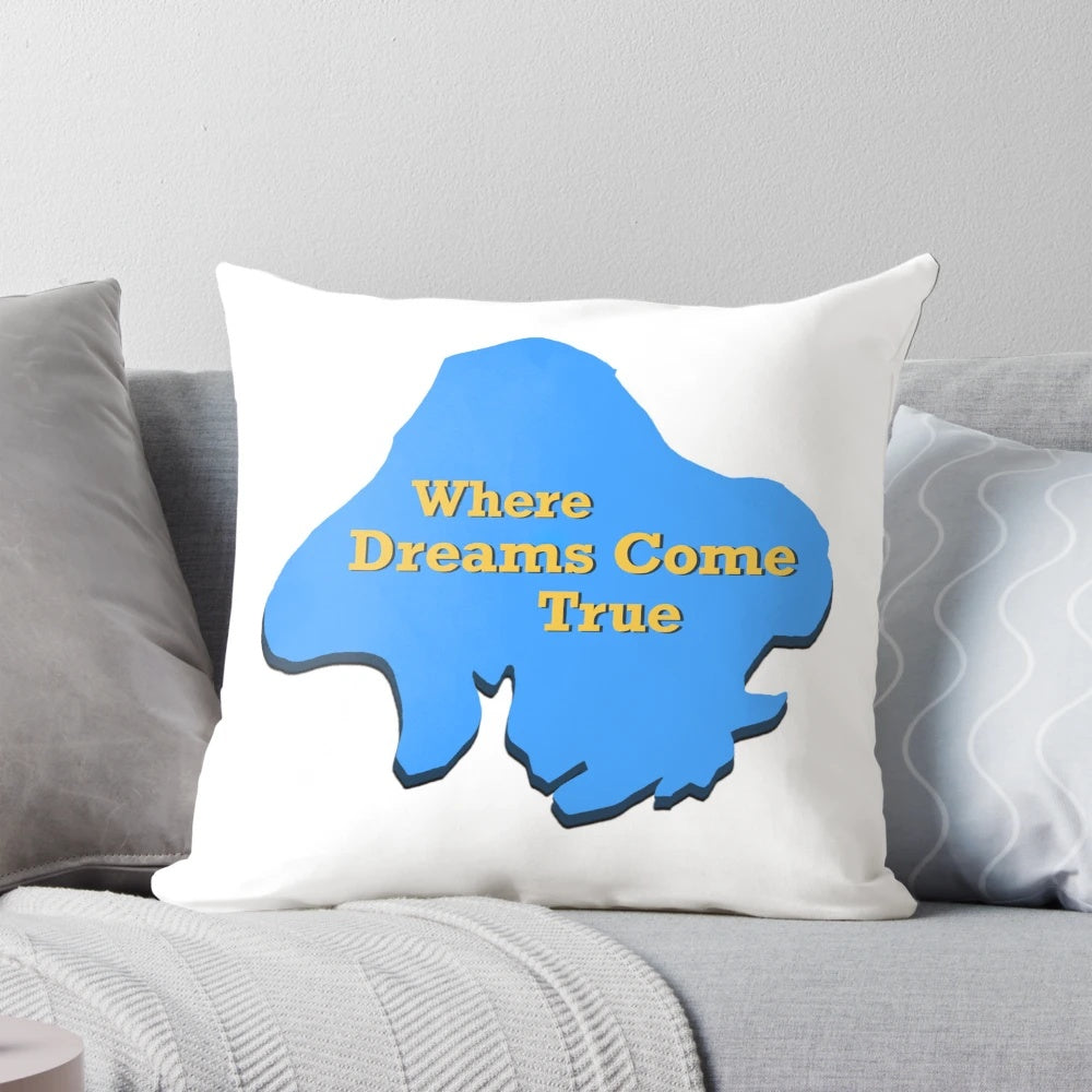 Vintage Thomas & Friends Island Song Pillow featuring childhood train character