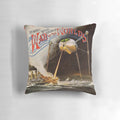 Vintage-style "War of the Worlds" Thunderchild sci-fi themed pillow