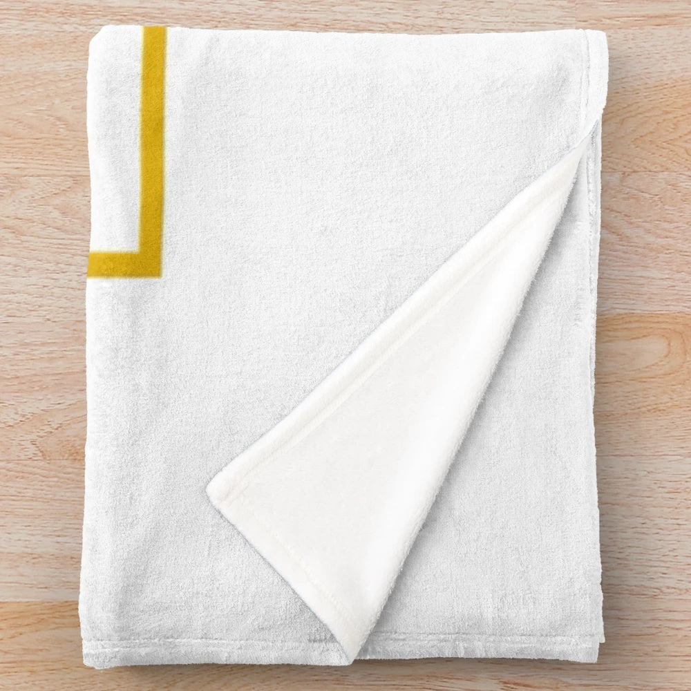 Vintage Wes Anderson inspired plush blanket featuring characters and themes from his iconic films